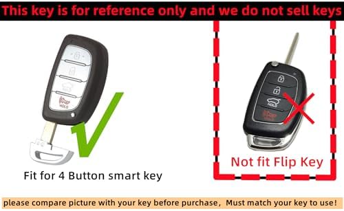 REPROTECTING Silicone Rubber Carbon Fiber Key Fob Cover Compatible - Image 3