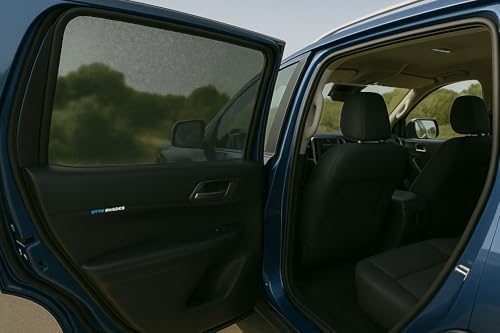 Custom Magnetic Mesh Sunshade for Mazda CX30 2020-2025, Rear & Port Windows Sun - Image 6