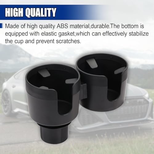 Car Double Cup Holder Extender, Portable Cup Holders Adapter, Universal Car - Image 3