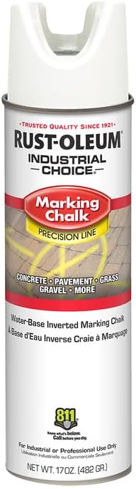 Industrial Choice 12-Pack of 17 Oz Rust-Oleum Brands 205237 APWA White by Rust-Oleum