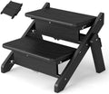 GREENVINES Foldable Dog Stairs & Steps, 2-in-1 HDPE Pet Ramp by GreenVines