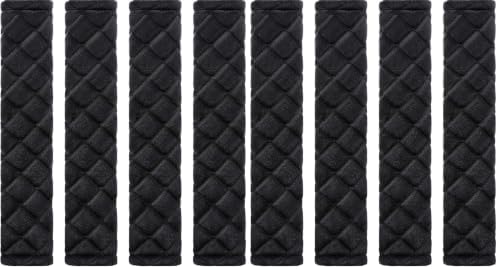 Tatuo 8 Pack Seat Belt Cover Extra Long Soft Pad by Tatuo