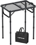VINTEAM Camping Folding Grill Table | 3 Adjustable Heights | Lightweight by VINTEAM