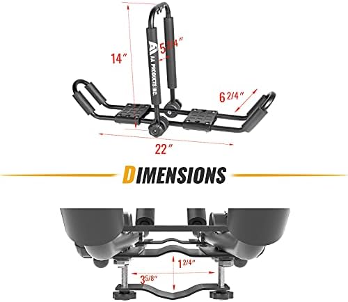 J-Style Bilateral Folding Kayak Carrier - Image 3