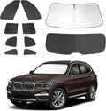 10PCS Window Shades for 2018-2024 BMW X3 Accessories Foldable Sunshade Side by LHFLIVE