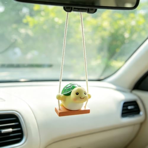 YGMONER Swinging Tortoise Car Hanging Ornament – Funny Rear View Mirror Hanging - Image 7