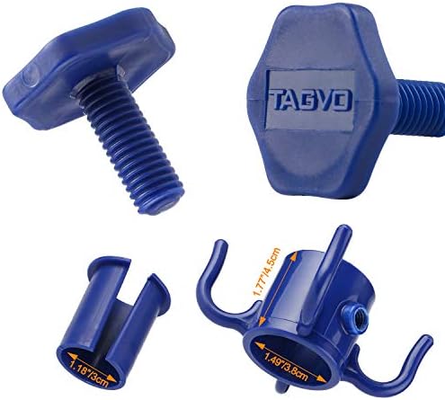 TAGVO Beach Umbrella Hanging Hook, 2 Pack Umbrella Hooks Hanger, 4 Prongs Beach - Image 4