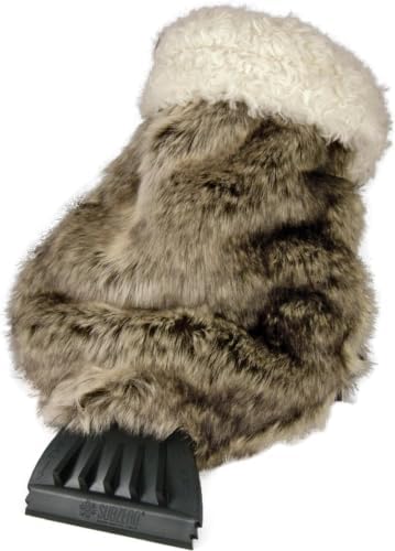 Subzero 13929 Faux Fur Ice Scraper Mitt by SubZero