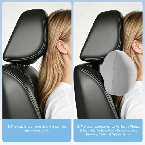 BABUR Car Headrest Pillow, Car Neck Pillow - Image 6