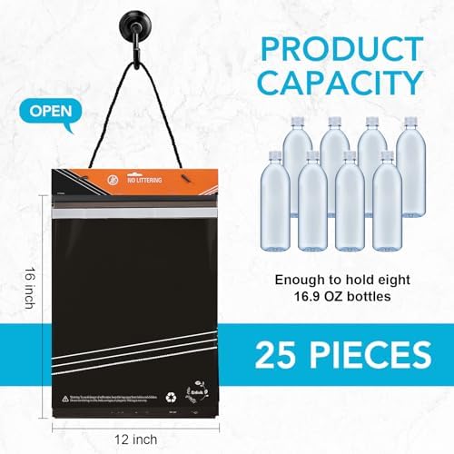 25 Pcs Disposable Car Trash Bag - Image 3