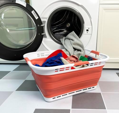 SAMMART 42L Collapsible Plastic Storage Basket - Image 2