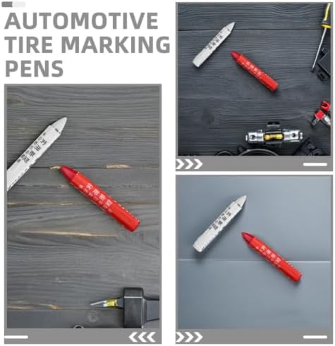 UPKOCH Tire Marking Pen 20pcs Waterproof Wax Crayon - Image 7
