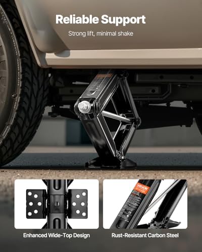 VEVOR 9000 lbs RV Scissor Jacks, 4-23.4 in RV Stabilizer Leveling Scissor Jacks - Image 4