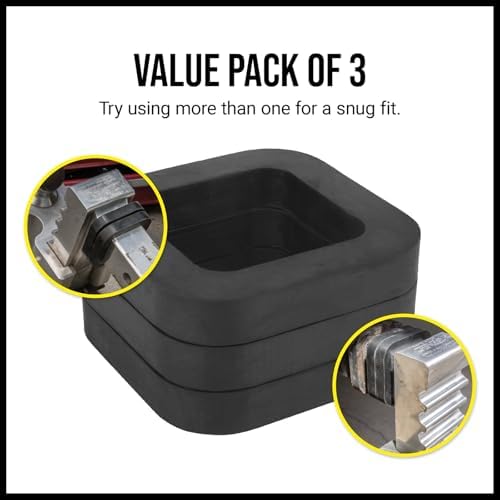 Mission Automotive 2 Inch Hitch Silencer Pads - Image 3