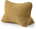 Pat. Pend. Corduroy Lumbar Support Back Pillow by Ailuteie