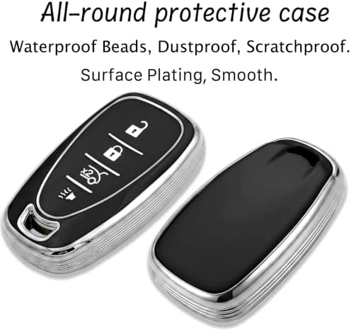 for Chevy Key Fob Cover with Keychain - Image 3