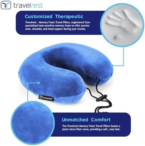 TRAVELREST Curl Neck Pillow Travel Essentials - Image 3