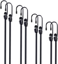 Bungee Cords with Hooks 8 Pack Bungee Cord Includes 12 inches, 18 inches by QGEIBBungeecordswithhooks
