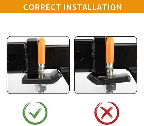Hitch Tightener for 1.25" and 2" Hitches, Heavy Duty Anti Rattle Hitch - Image 5
