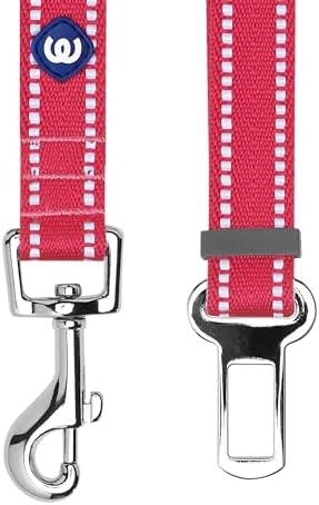 Blueberry Pet Essentials Pastel Color Reflective Dog Seat Belt Tether, Very - Image 3