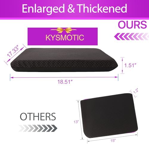 Gel Seat Cushion for Long Sitting, Gel Chair Cushion - Image 4