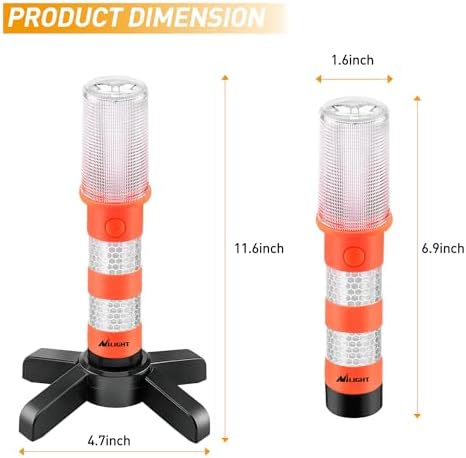 Nilight LED Emergency Roadside Lights - Image 3