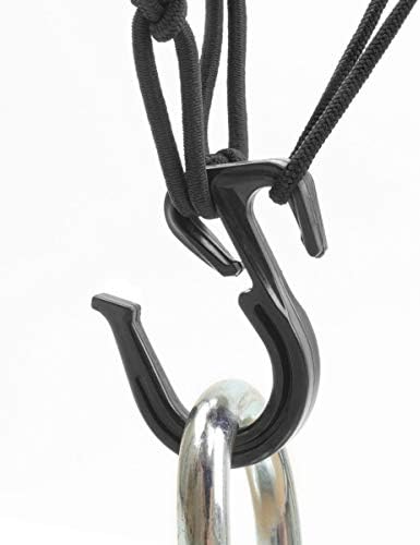 PowerTye 50152 Black 15inX15in Cargo Net featuring 6 Adjustable Hooks & Tight - Image 2