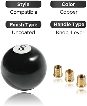 Shift Knob Manual Gear, Round Shift Knob Acrylic Gear, 4 5 6 Speed Universal - Image 4