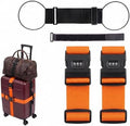 CLOLOP Luggage Strap 2 Pack, Heavy Duty Adjustable Suitcase Belt by CLOLOPPUMPS