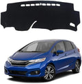 Dashboard Mat Cover for Honda Fit 2015-2020 Nonslip Center Console Sunshield by BOLTRY