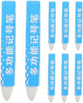 8pcs Tire Marker White Crayon: Wax Chalk Crayon by VINTORKY