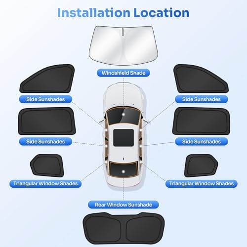 Canvcle Window Shades for 2021-2025 2026 Jeep Grand Cherokee L Accessories - Image 5