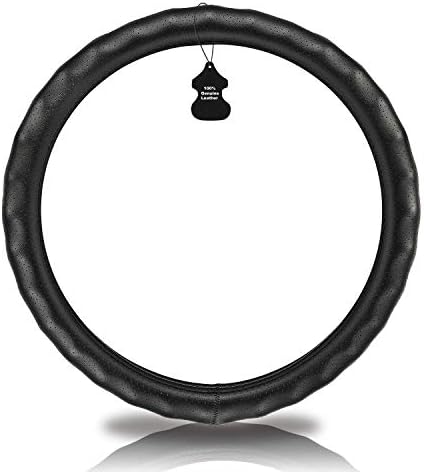 Haokay Heavy Duty Pure Cowhide Steering Wheel Cover - Image 2