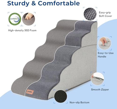 ZOMISIA Dog Stairs for High Beds - Image 3