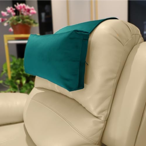 Velvet Recliner Headrest Pillow, Non-Slip Neck Support by AmazeCov