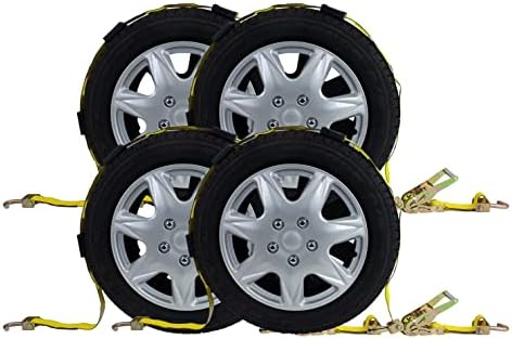Mytee Products 4 Pack 2" x12' Over The Wheel Tire Straps by MyteeProducts