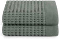 GILDEN TREE Waffle Hand Towels for Bathroom Quick Dry Large Luxury Lint Free by GildenTree