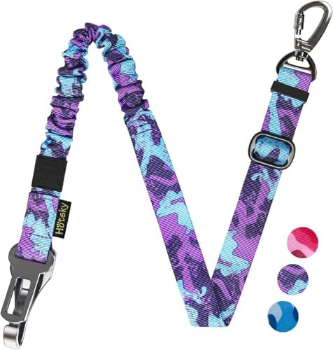 Hotsky Dog Seat Belt, Adjustable Safety Seatbelt 3-in-1 Car Harness by Hotsky