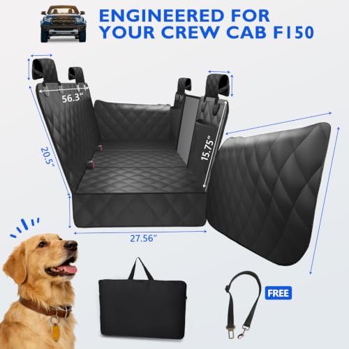 Btefd Truck Hard Bottom Dog Back Seat Extender Cover - Image 7