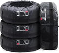 Spare Tire Cover with Handle, Seasonal Tire Totes, Portable Winter Wheel by Geloo