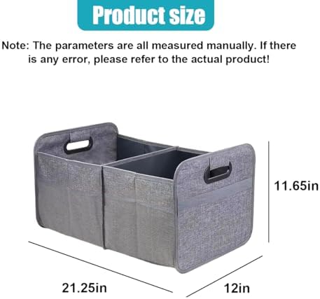 Foldable Car Trunk Organizer for Sedan SUV Truck - Image 2