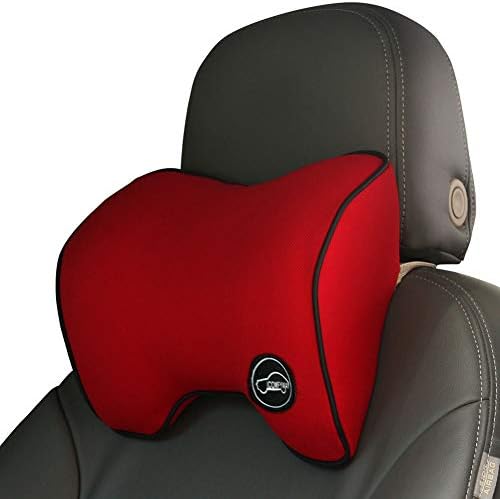 Car Neck Support Pillow for Driving, Car Seat Headrest Pillow Memory Foam by ICOMFYWAY