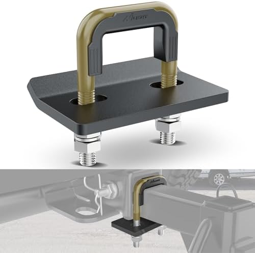 Nilight Trailer Hitch Tightener Anti-Rattle Bronze U-Bolt by Nilight