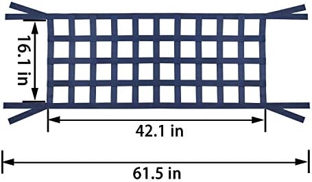 ONE250 Cargo Mesh Heavy Duty Net, Roof Top Hammock or Rear Trunk Restraint - Image 2