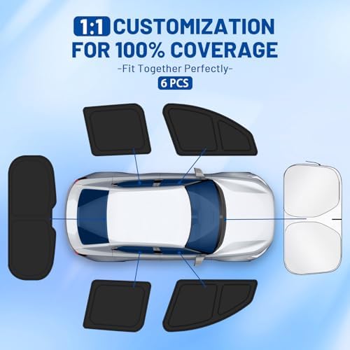 Car Window Shades for Toyota Camry 2012-2017 Accessories - Image 4