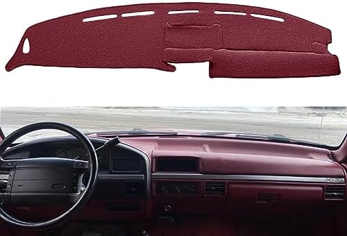 Yiz Dash Cover Mat for Ford F150 F250 F350 Bronco 1992-97 J20 - Image 3