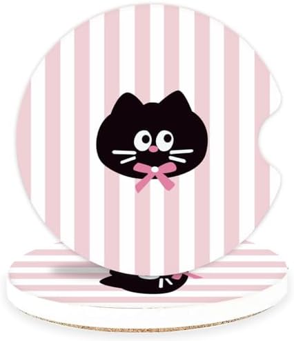 Ceramic Car Coasters – Absorbent Car Cup Holder Coaster Set by lethooly
