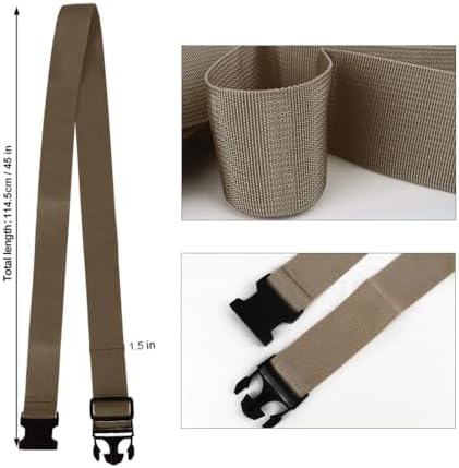 4 Pack Luggage Connector Straps Carry On Multiple Suitcases - Image 2