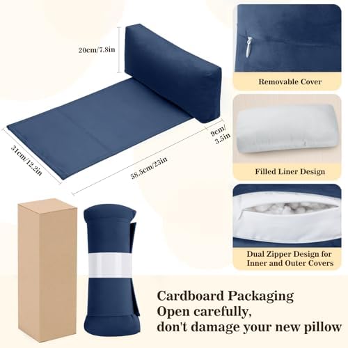 Recliner Headrest Pillow, Adjustable Comfort Neck & Head Support Pillow - Image 5