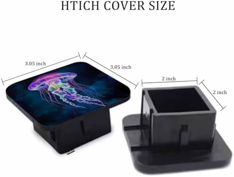 Jellyfish Trailer Hitch Covers for Trucks & Cars - Image 2